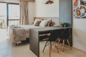 Belíssimo Studio com Vista Mar em Coqueiros WZ3631